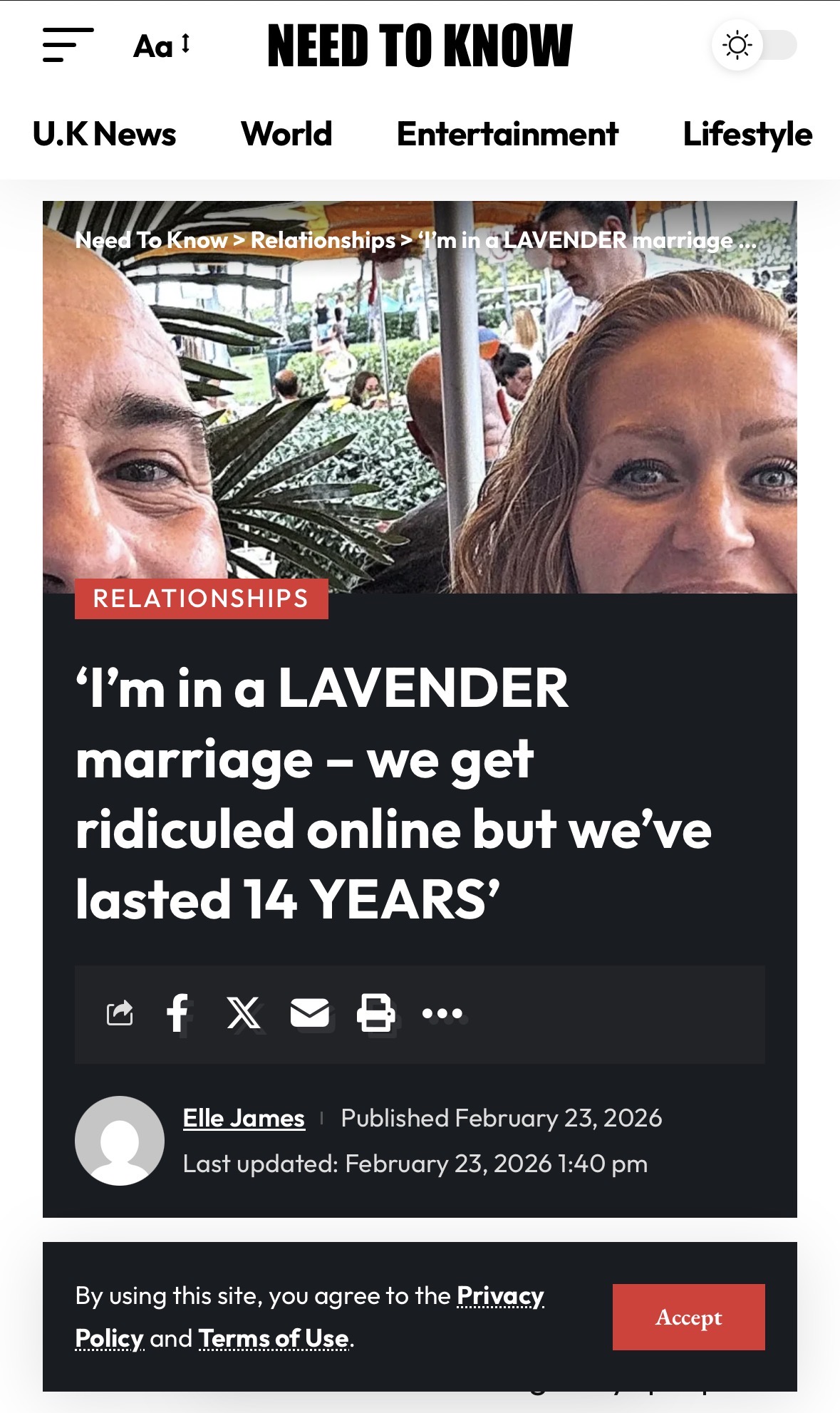 Need To Know coverage screenshot